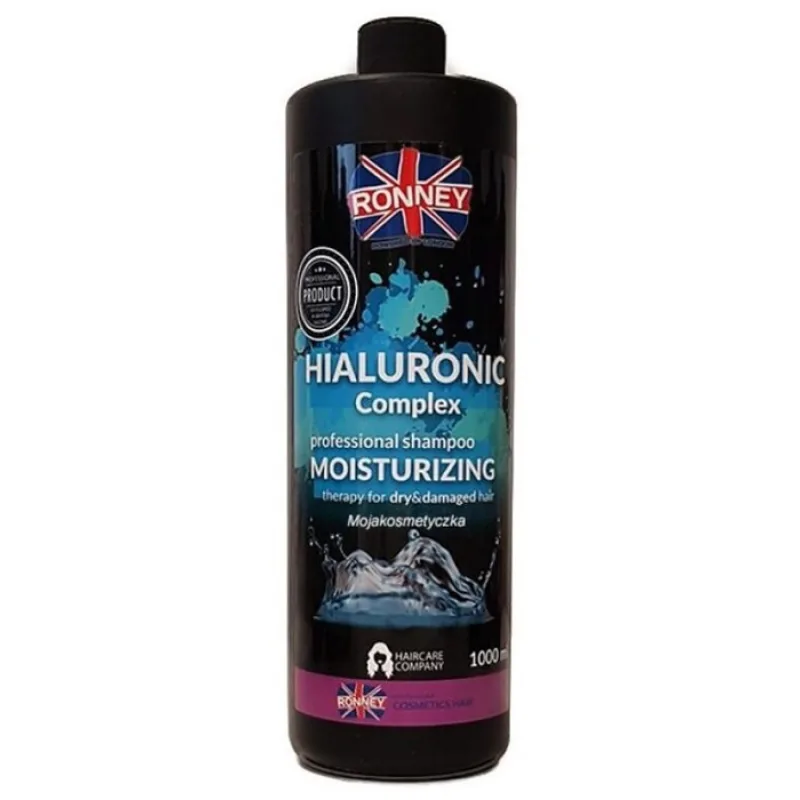 RONNEY Hialuronic Complex Shampoo 1000ml - šampón pre suché a poškodené vlasy