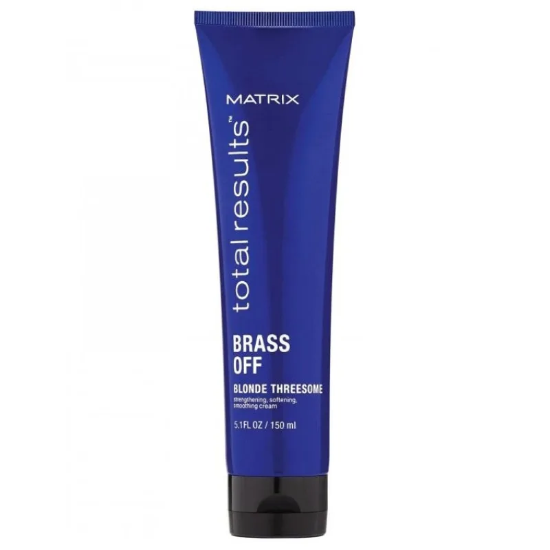 MATRIX Total Results Brass Off Blonde Threesome 150ml - krém na posilnenie a uhladenie vlasov