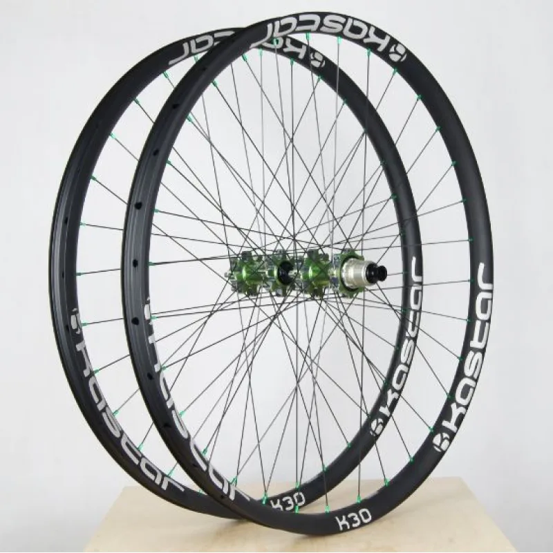 Zapletená kola KASTAR K30 27,5" 32d Green