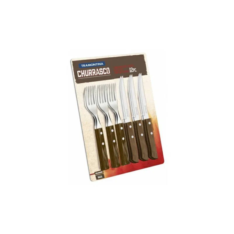 Sada 12ks /nožov a vidličiek/ na steaky Tramontina