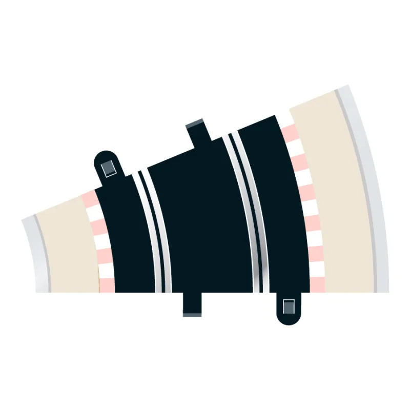 Scalextric Rozšírenie trate SCALEXTRIC C8234 - Zákruta - R2 - 22.5DEG