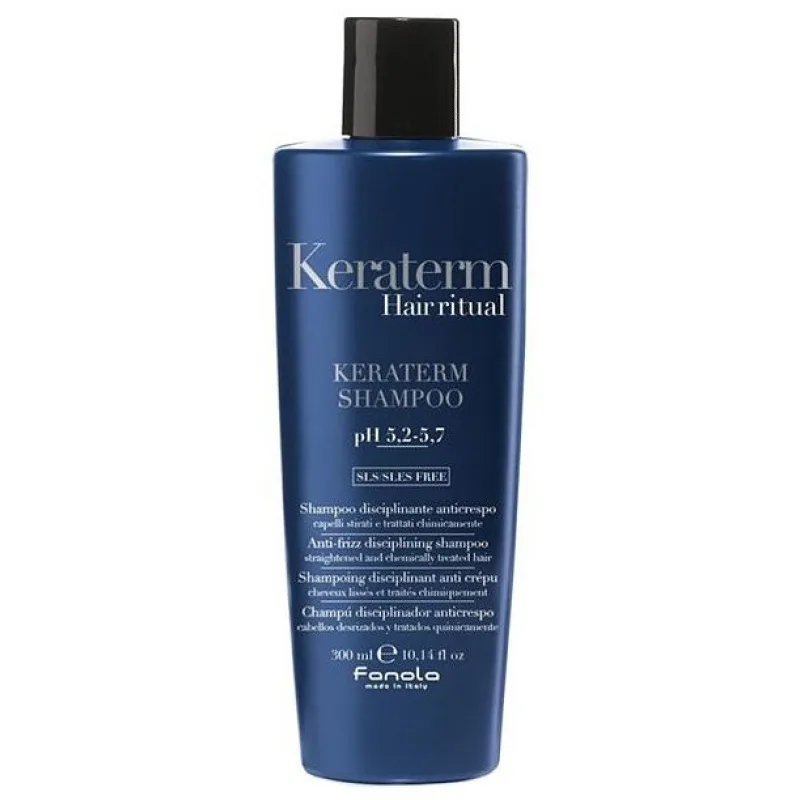 FANOLA Keraterm Anti-Frizz Disciplining Shampoo 300ml - šampón proti krepateniu vlasov