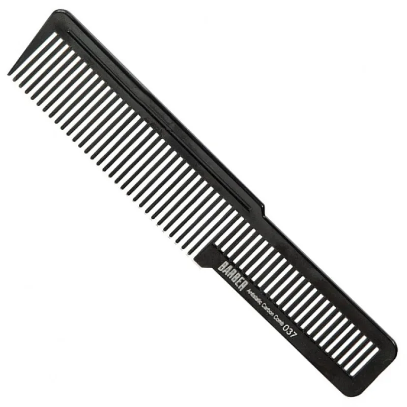 BARBER Marmara Antistatic Carbon Comb - antistatický karbónový hrebeň na vlasy