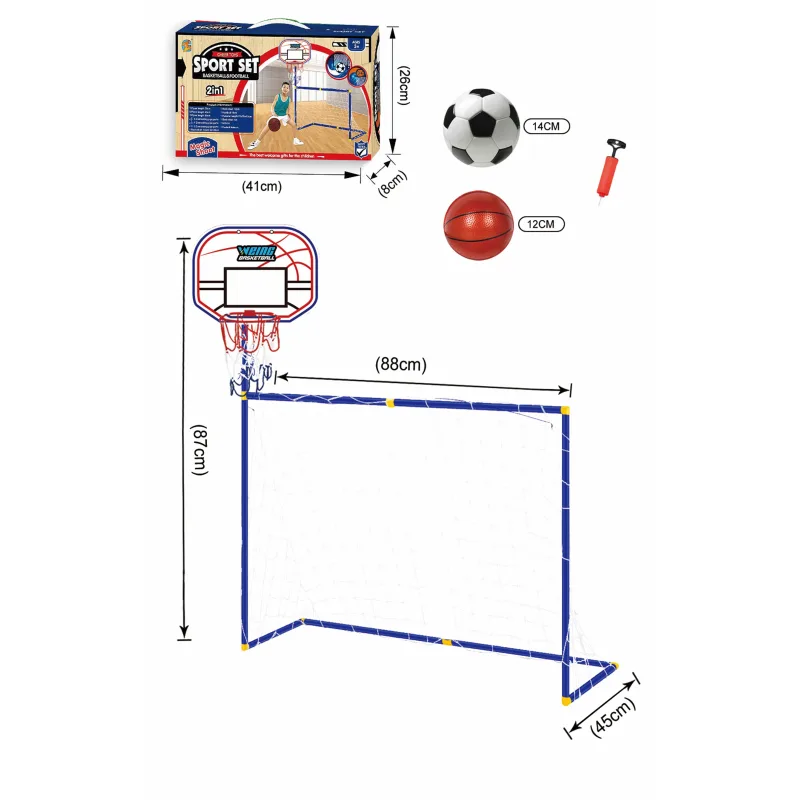 Sporto Mac Toys SPORTO Športová sada 2v1
