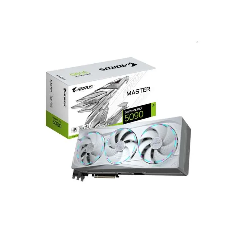 GIGABYTE VGA NVIDIA GeForce RTX 5090 MASTER ICE 32G, 32G GDDR7, 3xDP, 1xHDMI (GV-N5090AORUSM ICE-32GD)