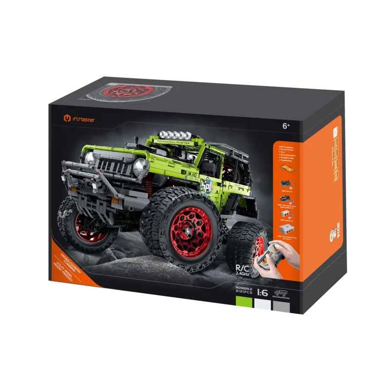 iM.Master Stavebnica iM.MASTER terénne auto RC skladací plast 2,4 GHz 2121 dielikov dôb. pack+bat. v krab. 42x30cm