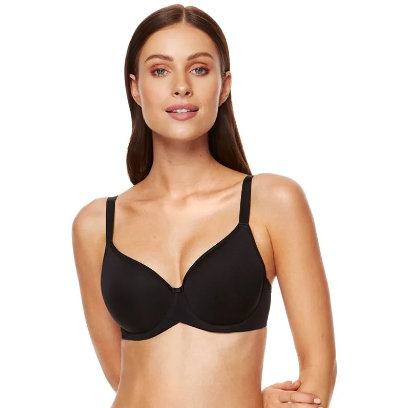 Hladká podprsenka Spacer Venus čierna 90B