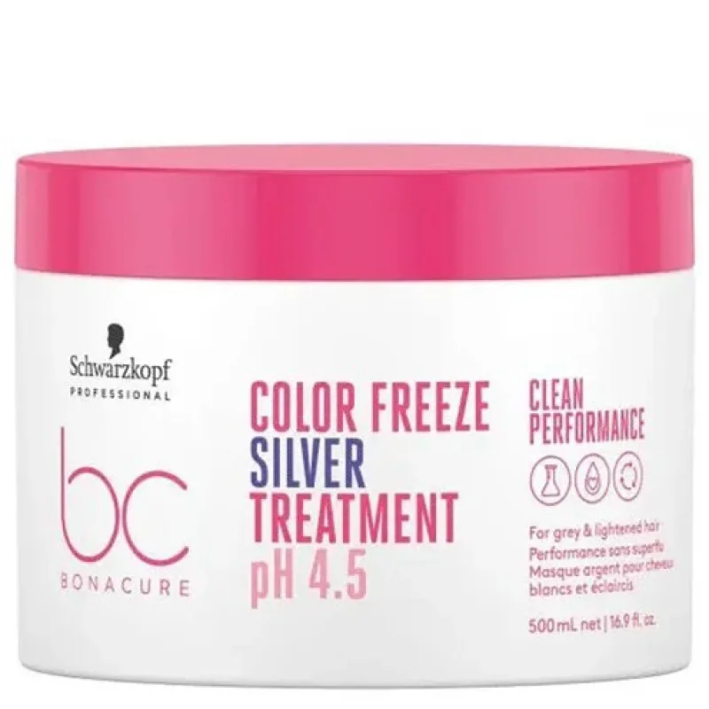 SCHWARZKOPF BC Color Freeze Silver Treatment 500ml - kôra pre studenú blond