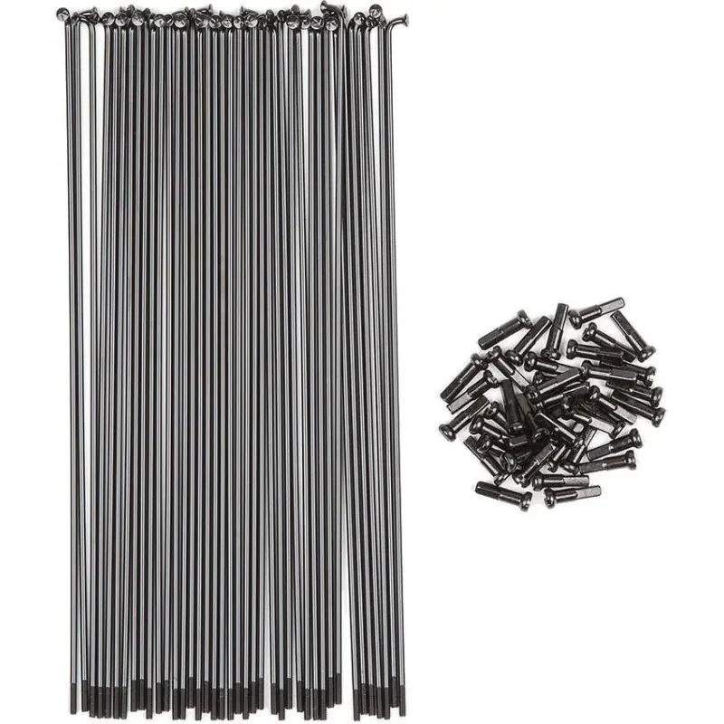 BSD Stainless BMX Sada Paprsků (190mm|Černá)