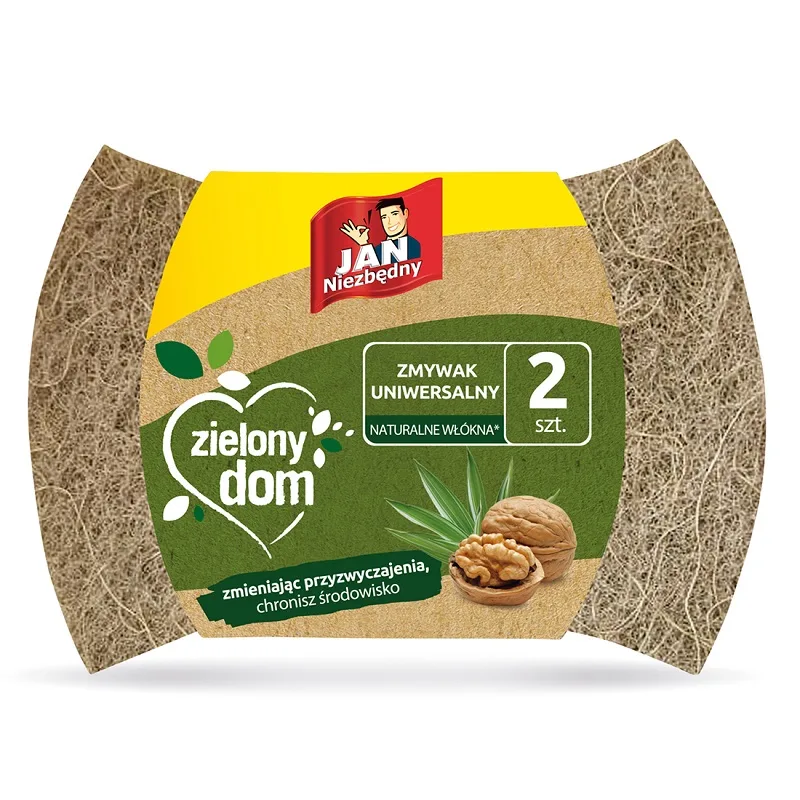 Hubičky na riad FINO - prírodné vlákno - 2 ks