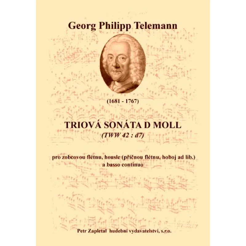 NotaNota Triová sonáta d moll (TWV 42 : d7)