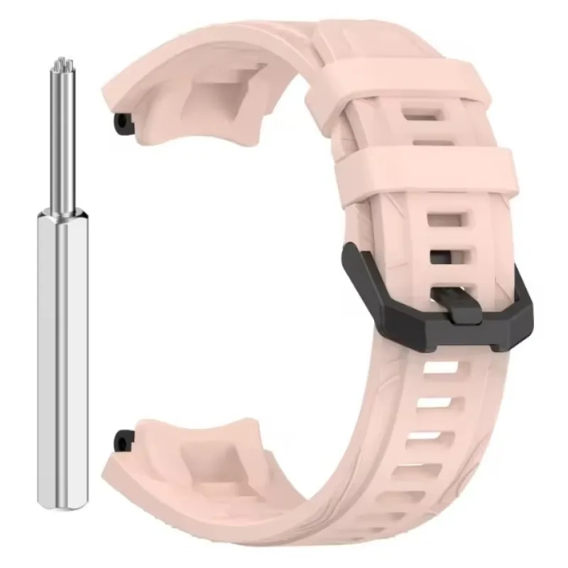 Silikonový řemínek pro Xiaomi Amazfit T-Rex 3 - Růžový ESES 1530007660
