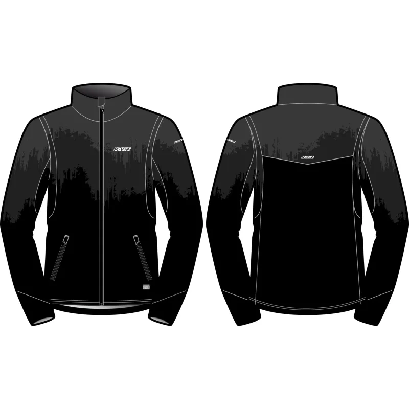 Běžecká bunda KV+ Tornado Jacket Dark Shadow