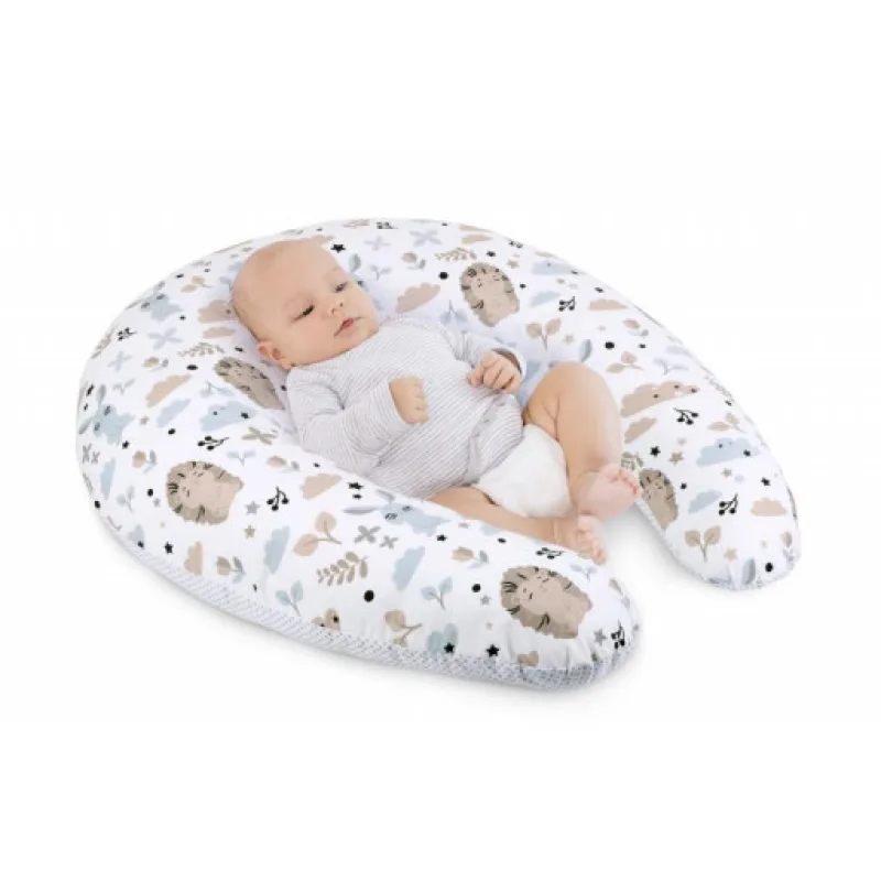 Bellatex Kojicí polštář s povlakem na zip, Ježeček - po obvodu 180 cm