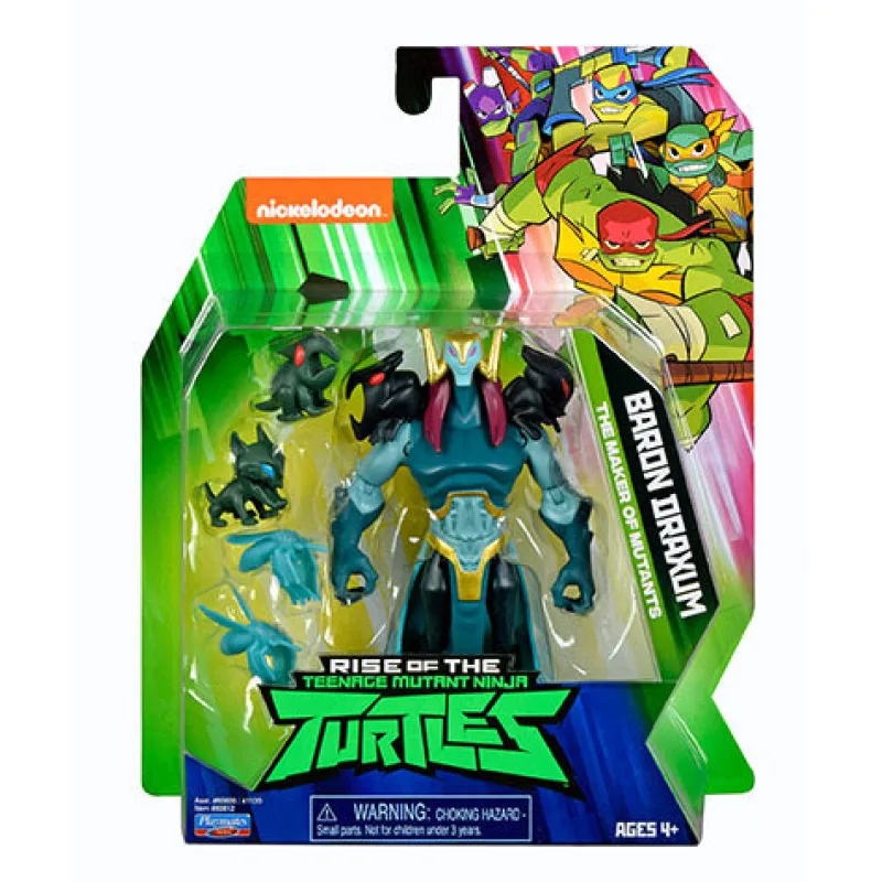 Playmates Toys Želvy Ninja figurka Baron Draxum, 10cm