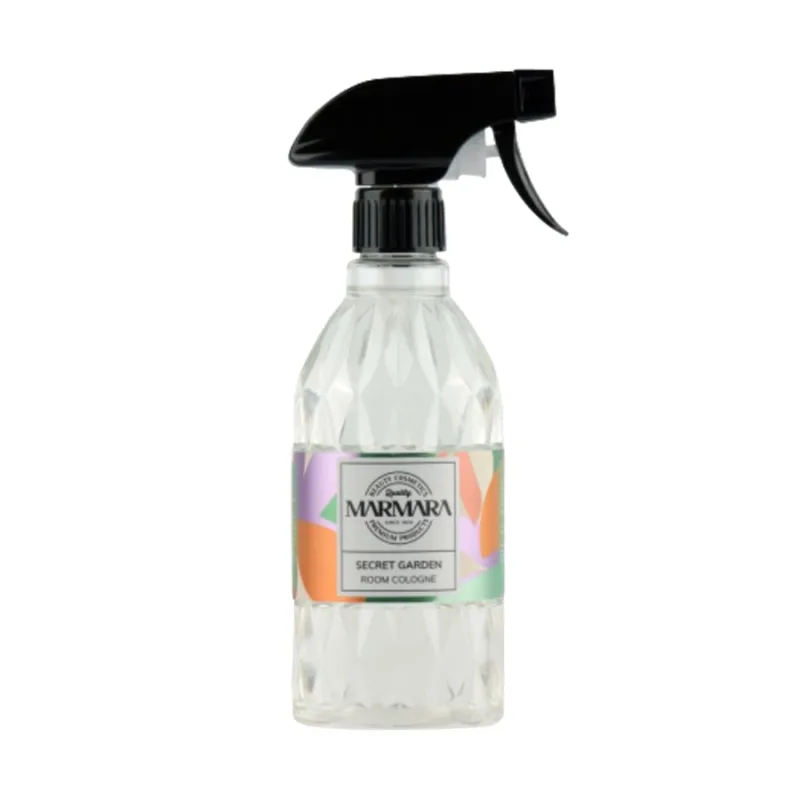 MARMARA BARBER Osviežovač vzduchu do bytu, barber shopu alebo kaderníctvo MARMARA Room cologne Secret garden 500 ml