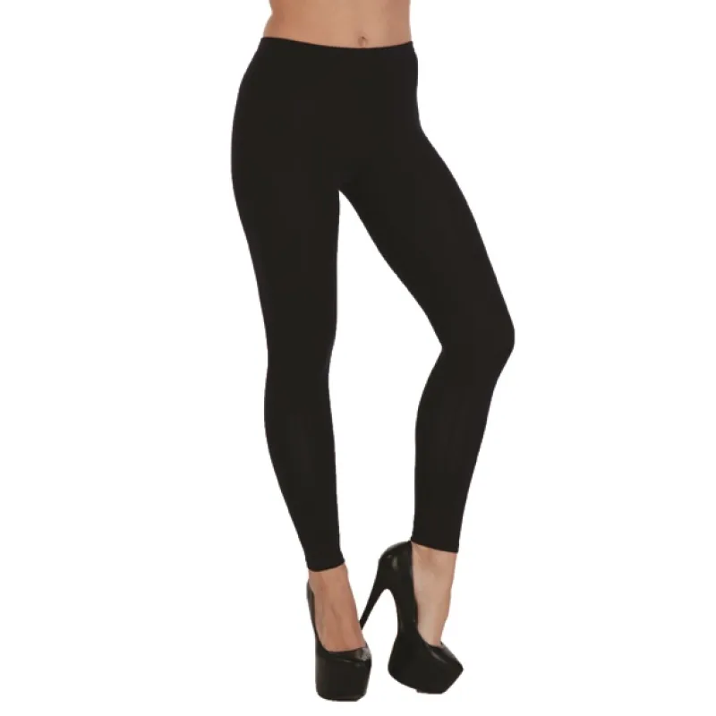 De Lafense LEGGINS 867 čierna S viskóza / elastan