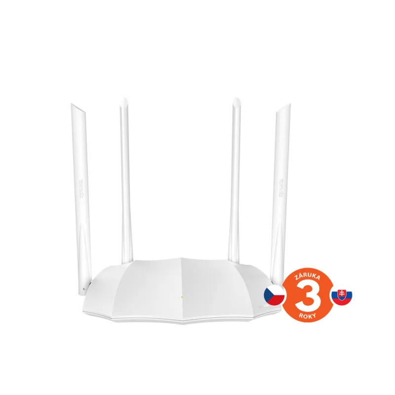 Tenda AC5 WiFi AC Router 1200Mb/, WISP, Universal Repeater, Tenda CZ aplikace, 4x 6dBi antény 75011827