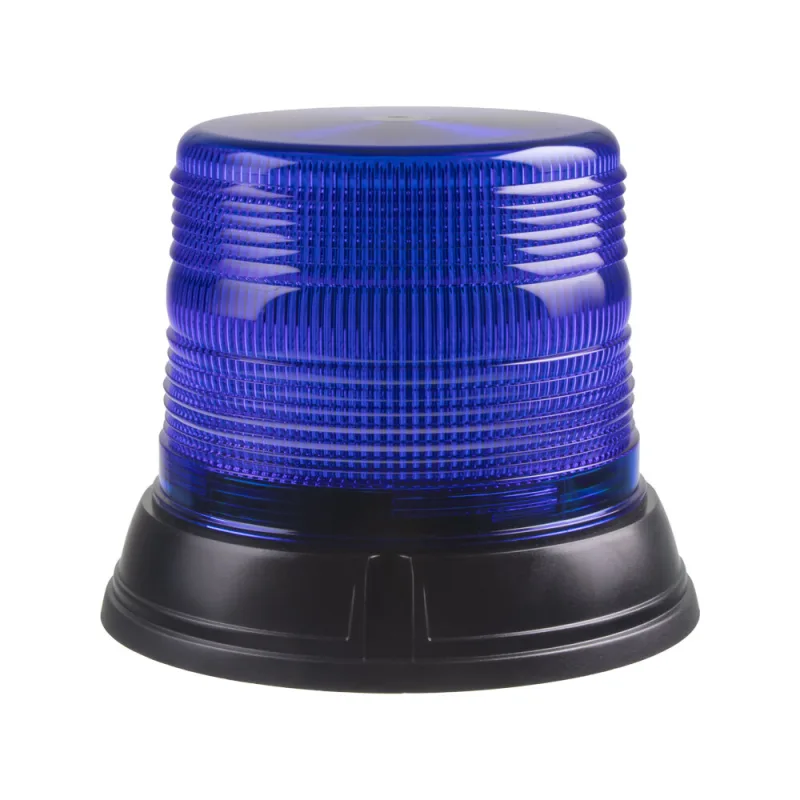 LED maják, 12-24V, modrý, pevná montáž, ECE R10 wl62Efixblue