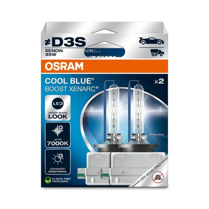 Osram xenonová výbojka D3S 35W XENARC Cool Blue BOOST BOX