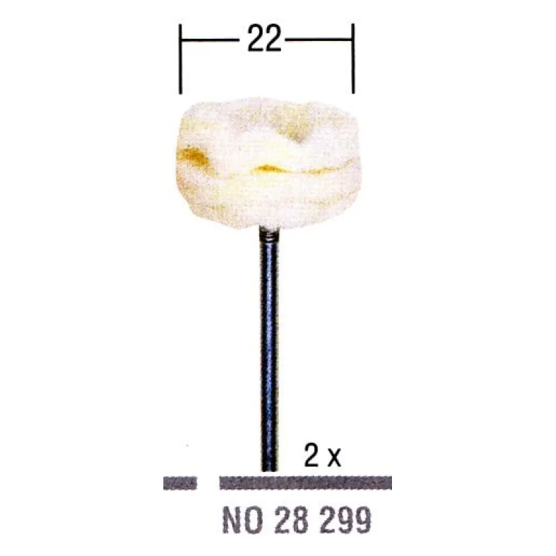 Leštiace telieska plstené 22mm PROXXON 28299