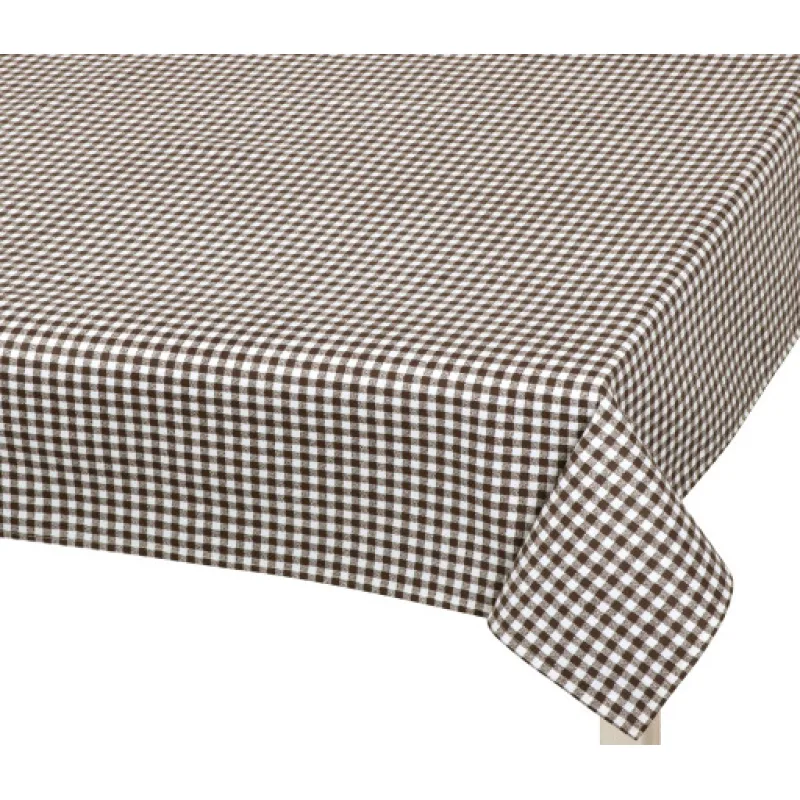 Bellatex Ubrus BERTA, Kostička hnědá, bílá - 70x70 cm