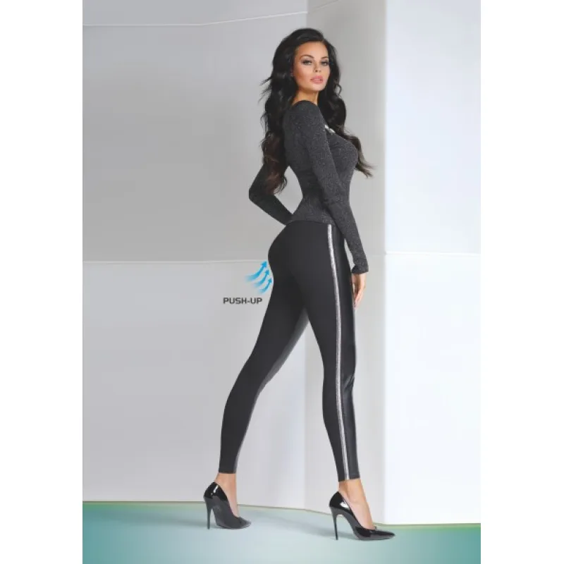 BAS BLEU KIMBERLY čierna S viskóza / polyester / elastan