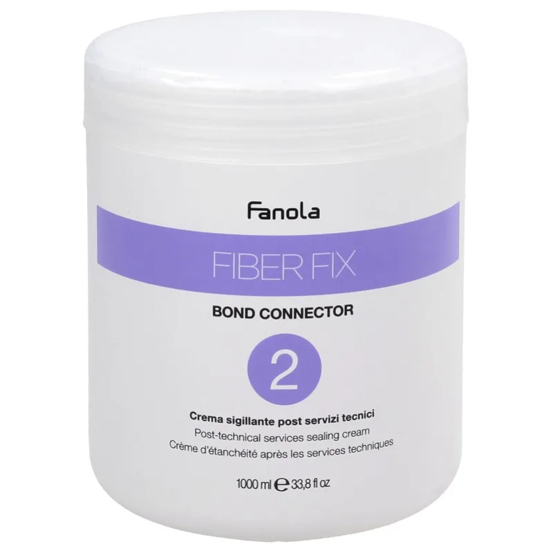FANOLA Fiber Fix Bond Connector N.2 Sealing Cream 1000ml - kúra na regeneráciu farbených vlasov