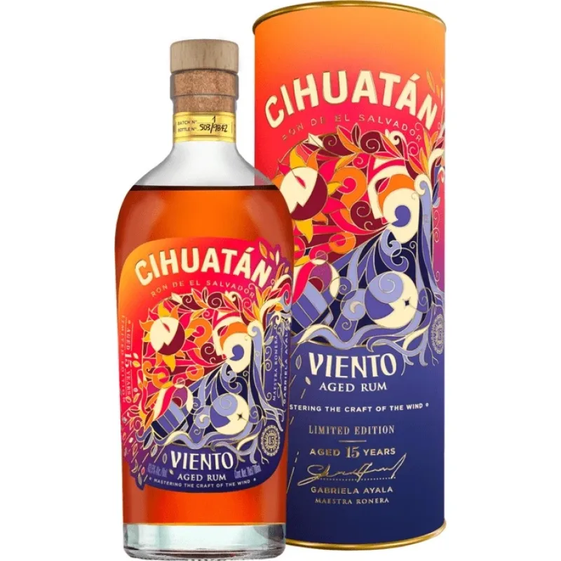 Cihuatán Viento 15y 43,5% 0,7 l (tuba)