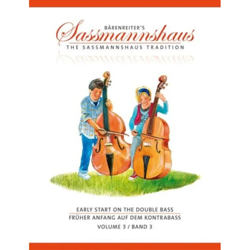 Bärenreiter Škola hry na kontrabas (The Sassmannshaus Tradition) sešit 3