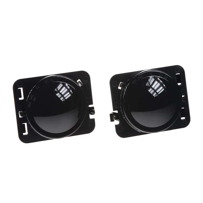 LED dynamické blinkry Jeep Wrangler JK oranžové, kouřové 96je01s