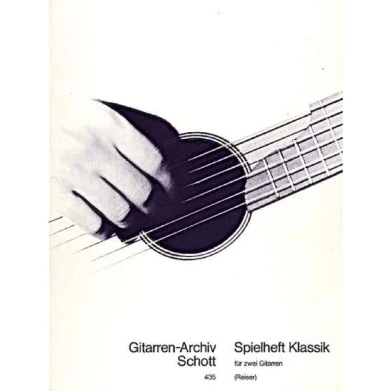 Schott Music Skladby klasiků pro 2 kytary