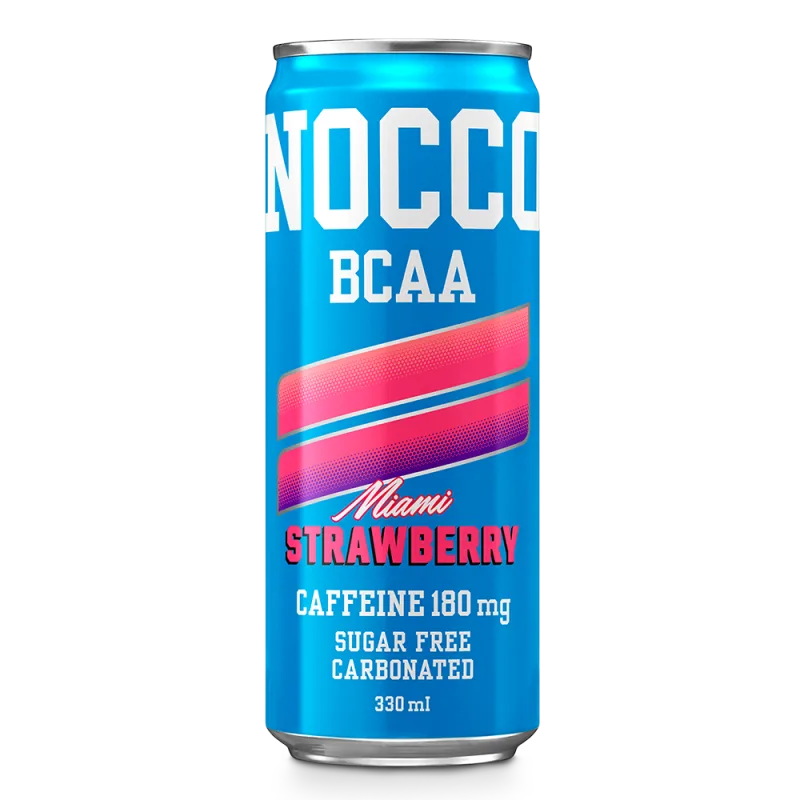 Nocco BCAA Miami Jahoda 330 ml