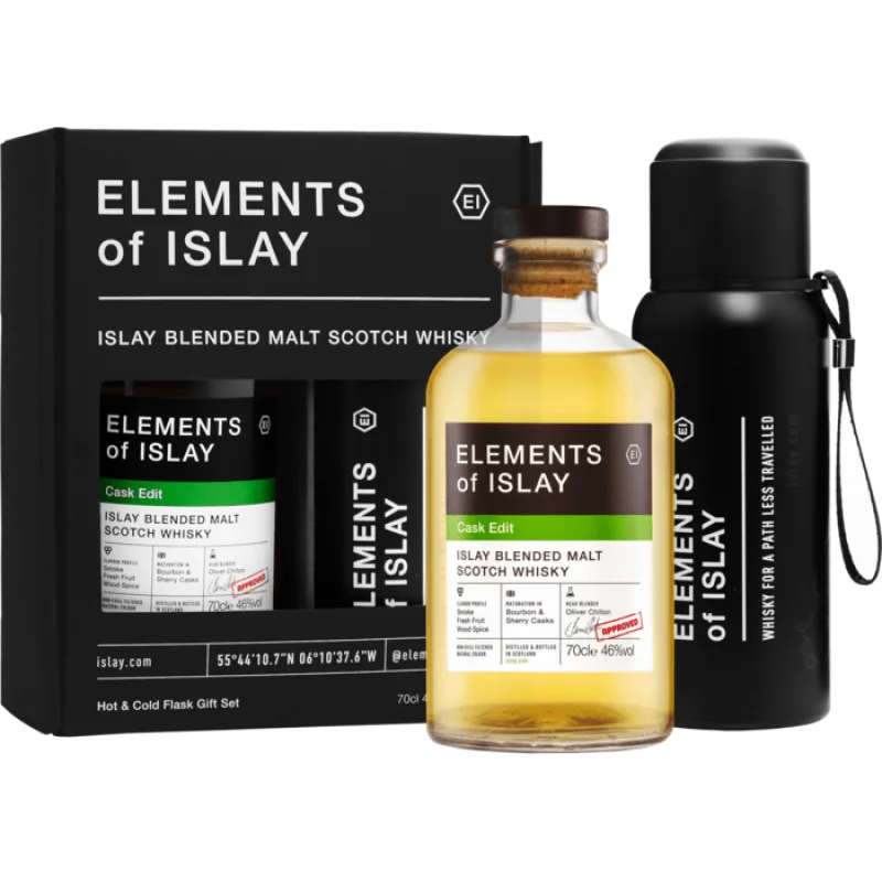 Elements of Islay Cask Edit 46% 0,7 l (darčekové balenie termoska)