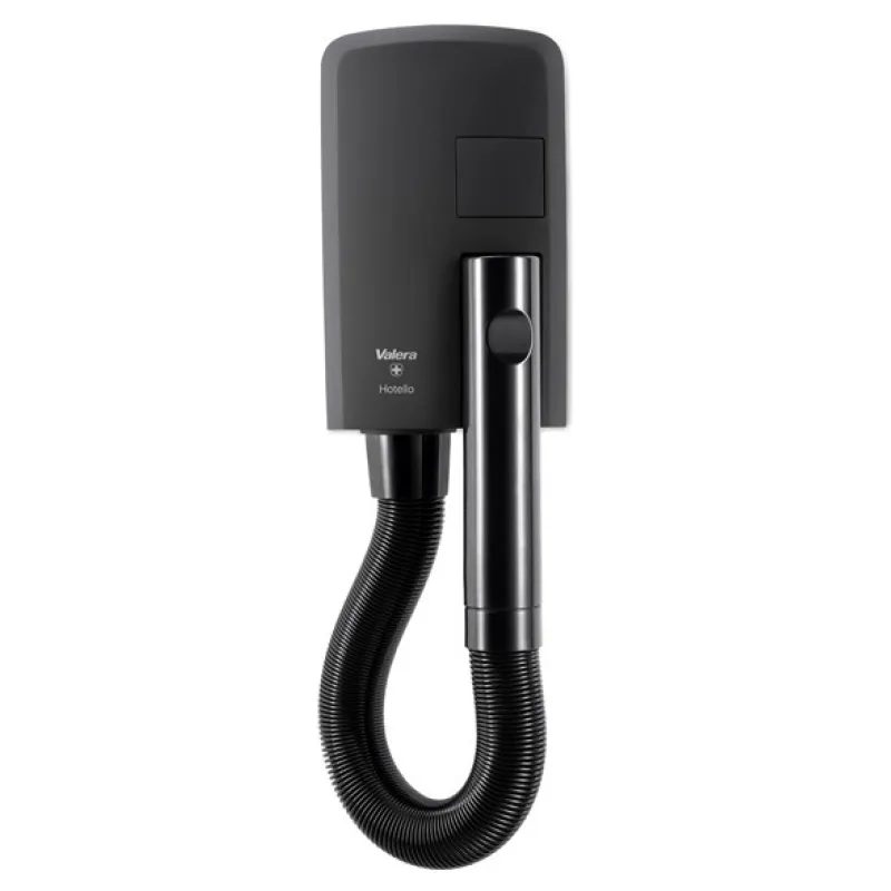 VALERA 832.01 RT MB Hotello Shaver MATT BLACK 1200W - hotelový fén so zásuvkou 110-240V