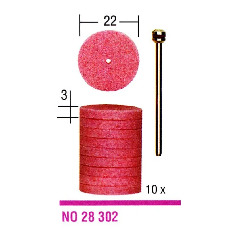 Brúsne kotúče korund 22mm PROXXON 28302