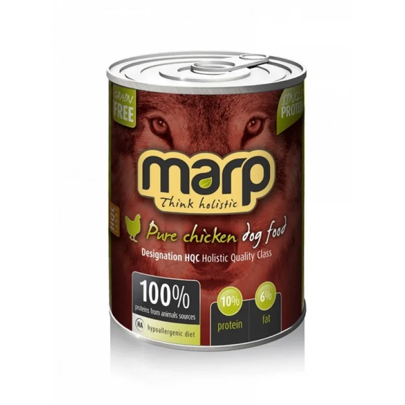 Marp holistic - Pure chicken canned food for dogs 400 g kuracie