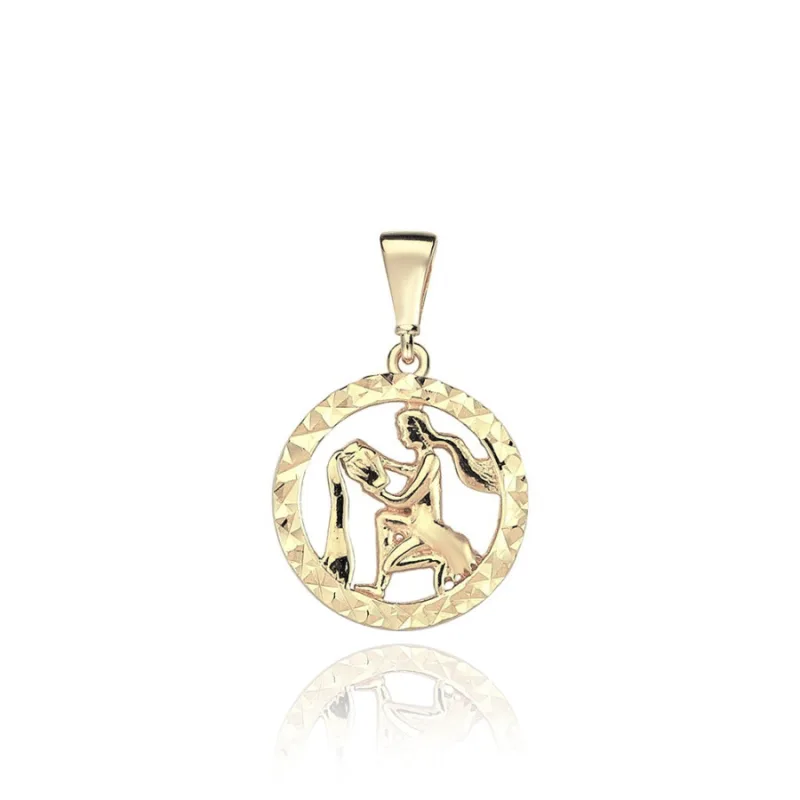 Prívesok zo žlutého zlata VODNÁR MOISS PA001451