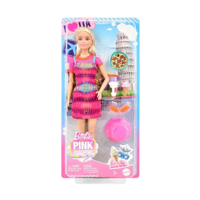 Mattel Panenka Barbie cestovatelka po Itálii