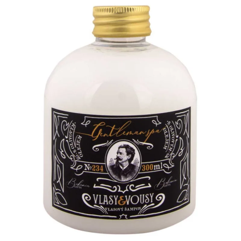 Bohemia Gift Vlasový šampon pro muže 300 ml - gentleman