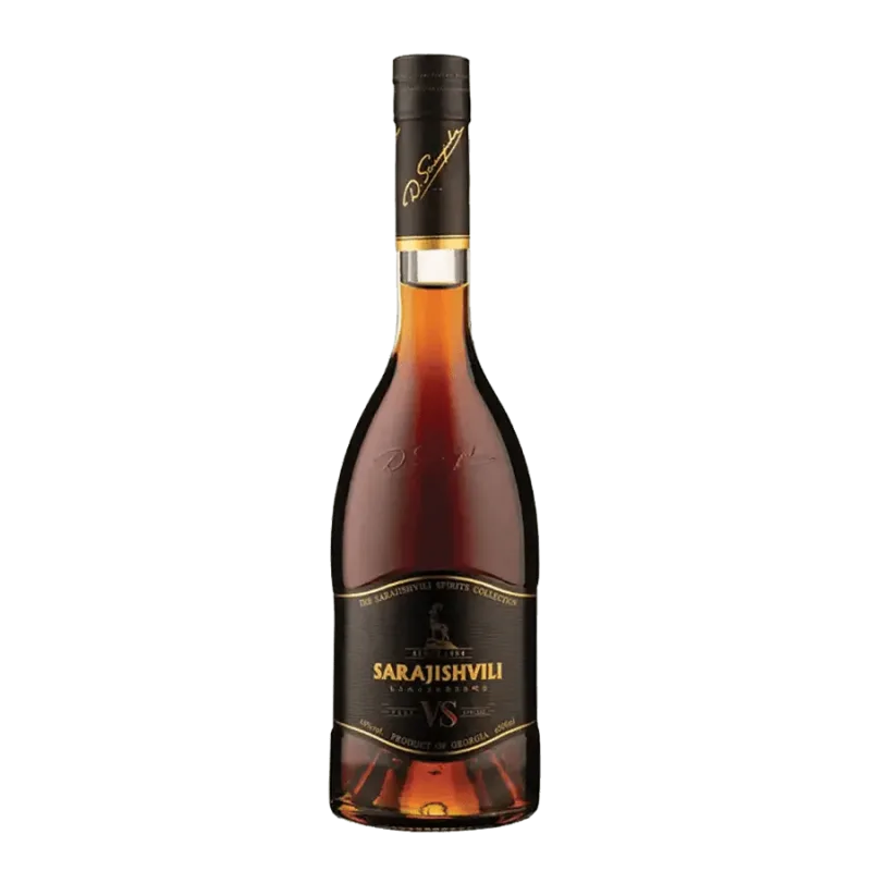 Sarajishvili VS Black - gruzínske brandy - 500 ml.