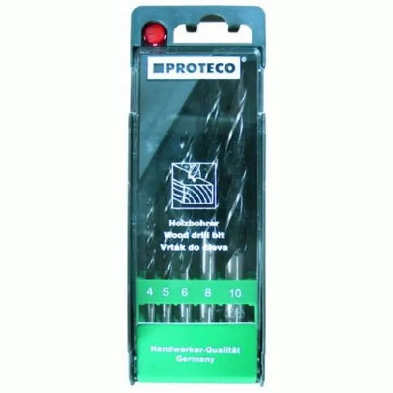 Sada vrtákov do dreva 5-dielna