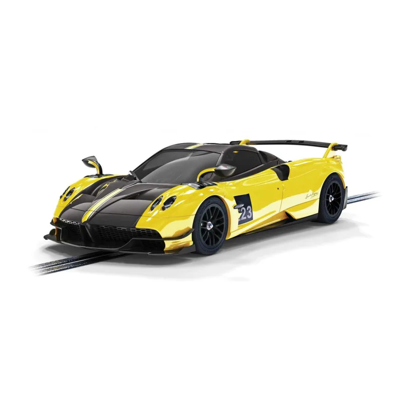 Scalextric Autíčko Super Resistant SCALEXTRIC C4212 - Pagani Huayra BC Roadster - Žltá (1:32)