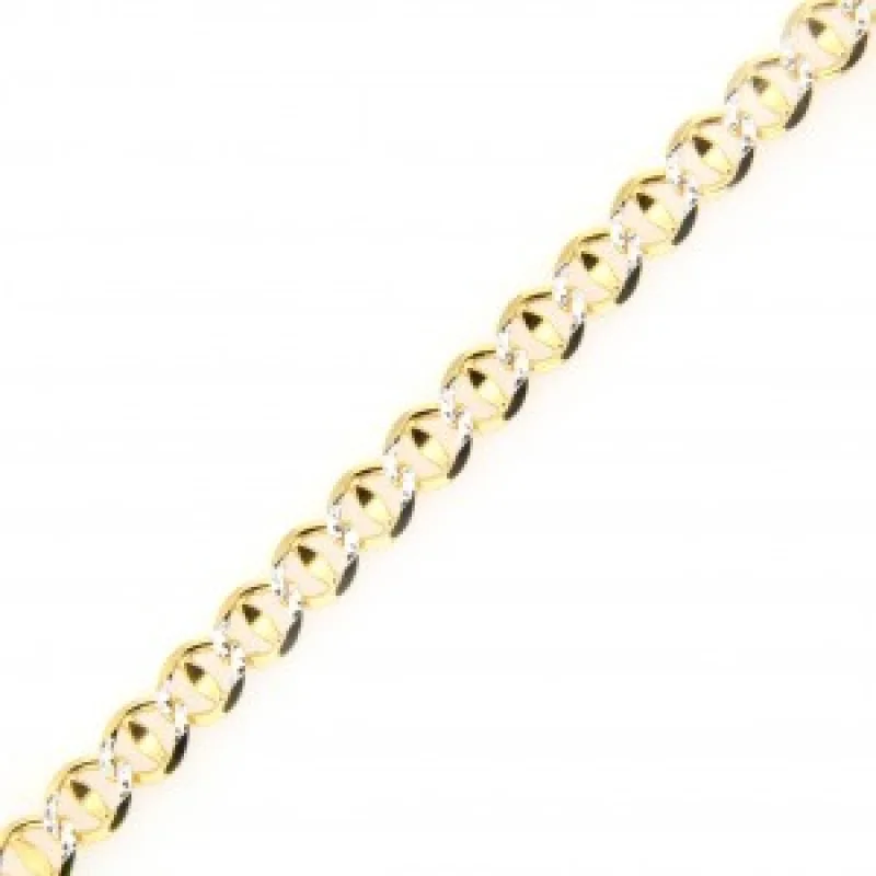 Zlatá retiazka z kombinovaného zlata KA TVGE120NPAVE, 20, 5.95 g