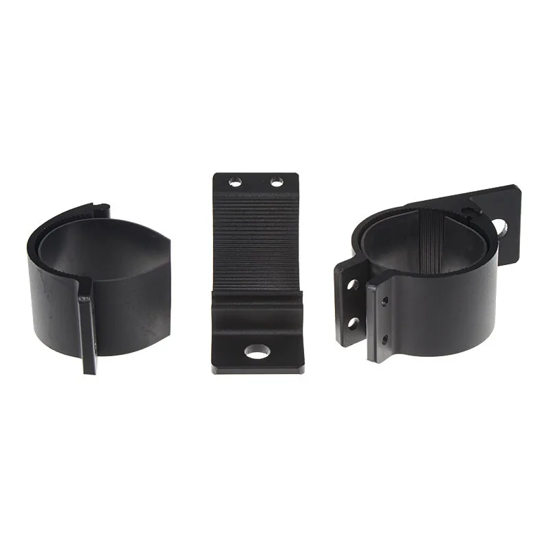 Držák na trubku černý 65mm kf-b1022