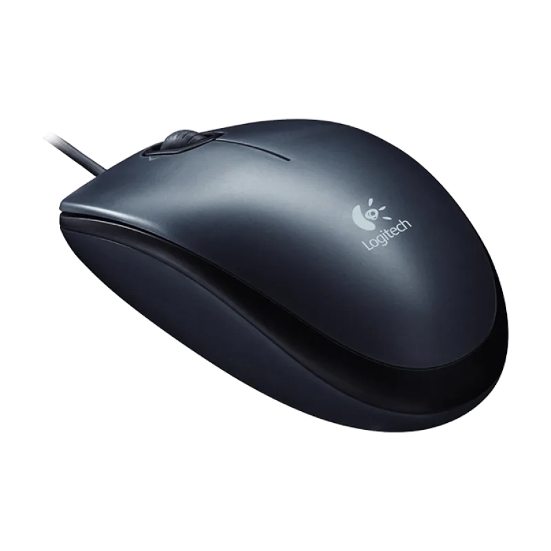 LOGITECH OEM Logitech M90/Kancelářská/Optická/1 000 DPI/Drátová USB/Černá 910-001793