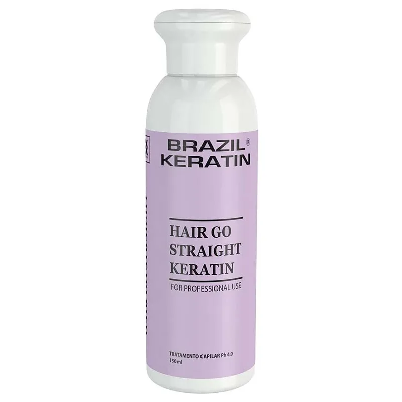 BRAZIL KERATIN Hair Go Straight - Brazílsky keratín pre obnovenie poškodených vlasov 150ml