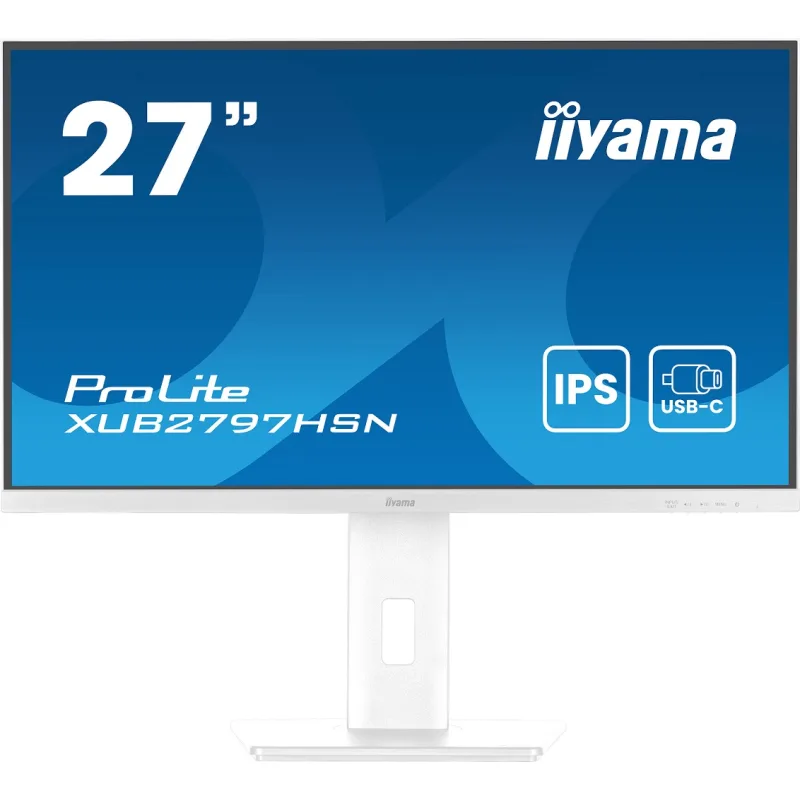 iiyama ProLite/XUB2797HSN-W2/27"/IPS/FHD/100Hz/1ms/White/3R XUB2797HSN-W2