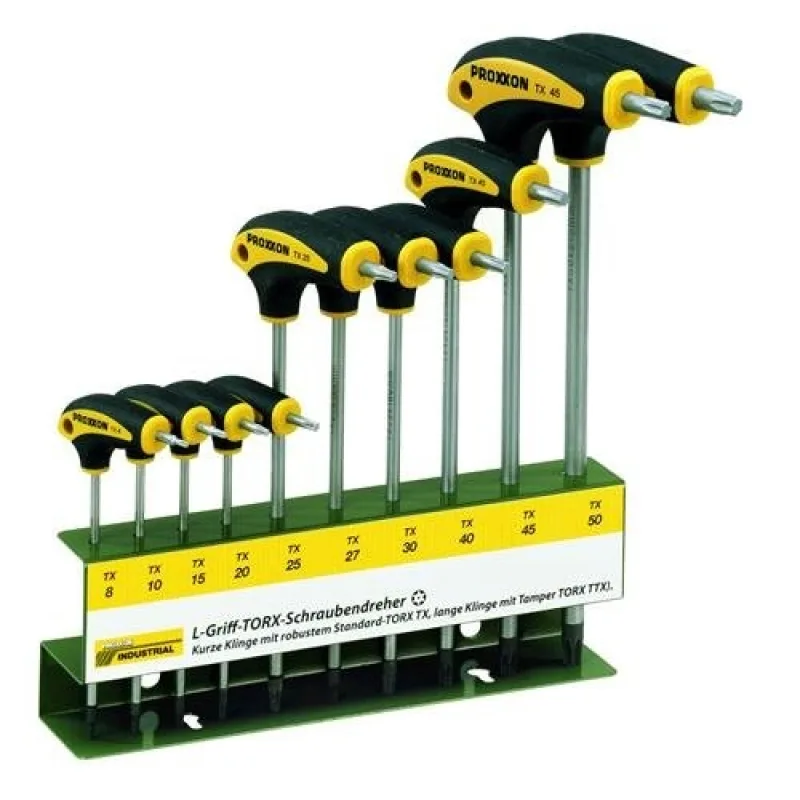 Sada L skrutkovačov TORX PROXXON 22652