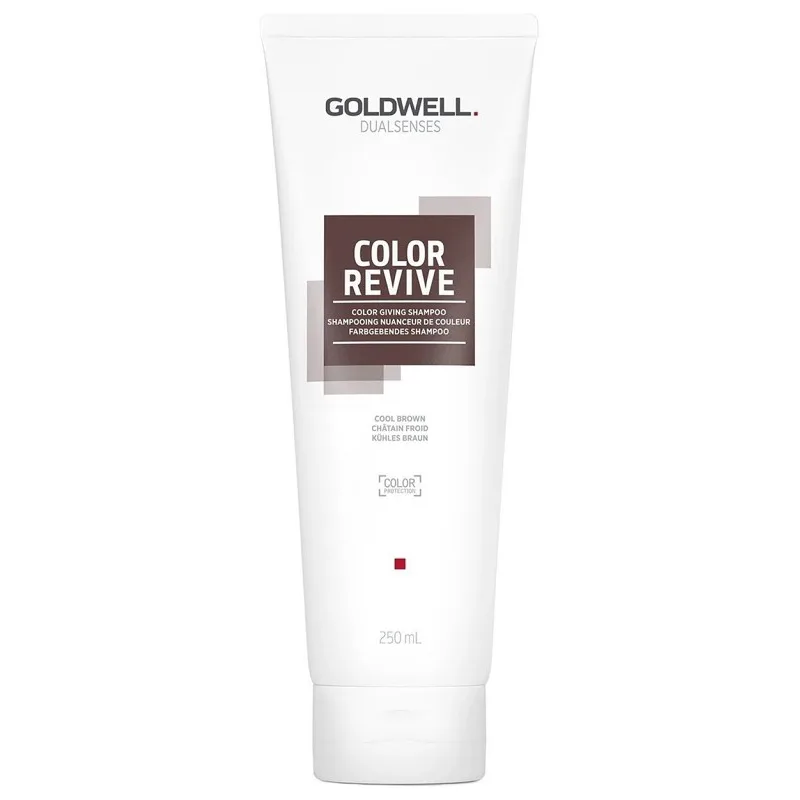 GOLDWELL Dualsenses Color Revive Shampoo 250ml - farebný šampón - Cool Brown